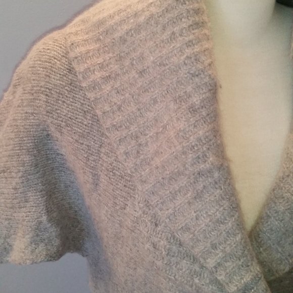 Vintage Ted Baker heather grey soft angora wool sweater - Picture 2 of 5